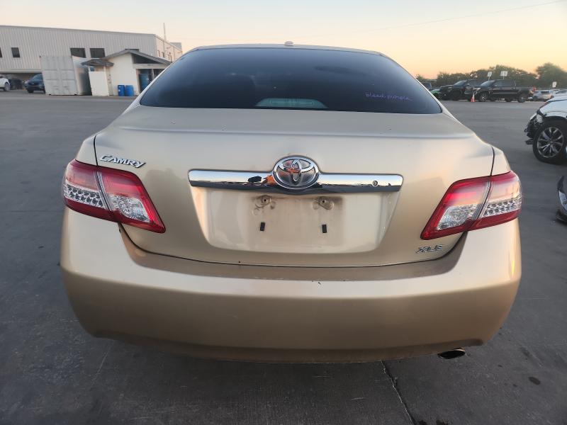 4T4BF3EK1AR003181 - 2010 TOYOTA CAMRY BASE TAN photo 6