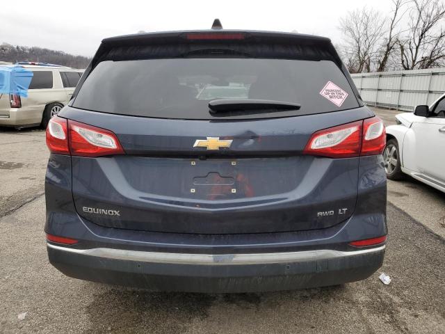 3GNAXSEV1JS592493 - 2018 CHEVROLET EQUINOX LT BLUE photo 6