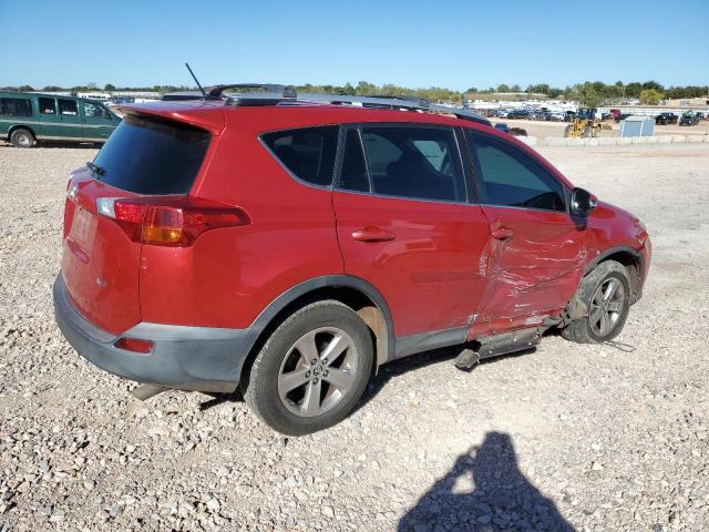 2T3WFREV5FW137649 - 2015 TOYOTA RAV4 XLE 红色 照片 3