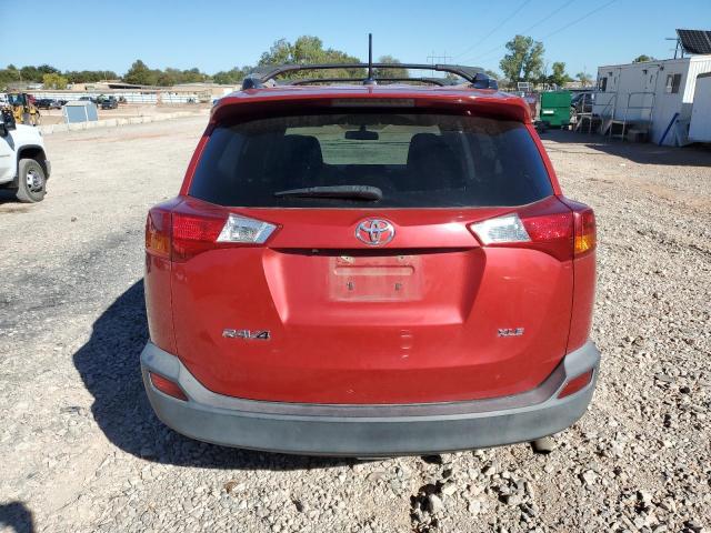 2T3WFREV5FW137649 - 2015 TOYOTA RAV4 XLE 红色 照片 6