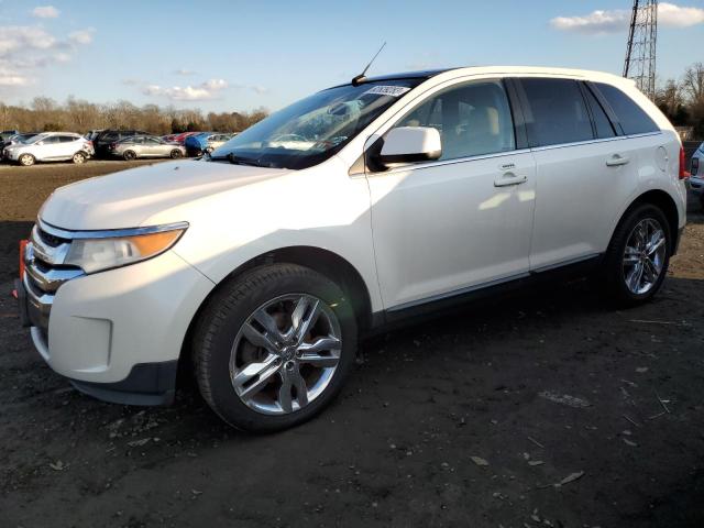 2FMDK4KC5BBA67040 - 2011 FORD EDGE LIMITED WHITE photo 1