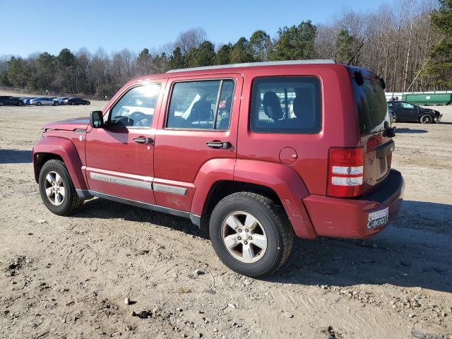 1C4PJMAK6CW142230 - 2012 JEEP LIBERTY SPORT RED photo 2