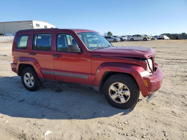 1C4PJMAK6CW142230 - 2012 JEEP LIBERTY SPORT RED photo 4