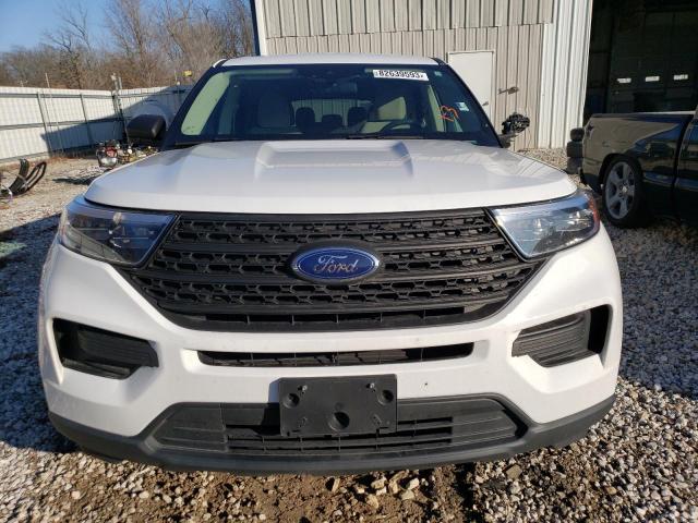 1FMSK8BH3MGA56141 - 2021 FORD EXPLORER WHITE photo 5