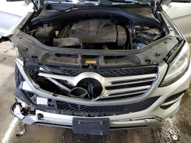 4JGDA5HB8GA795509 - 2016 MERCEDES-BENZ GLE 350 4MATIC SILVER photo 12