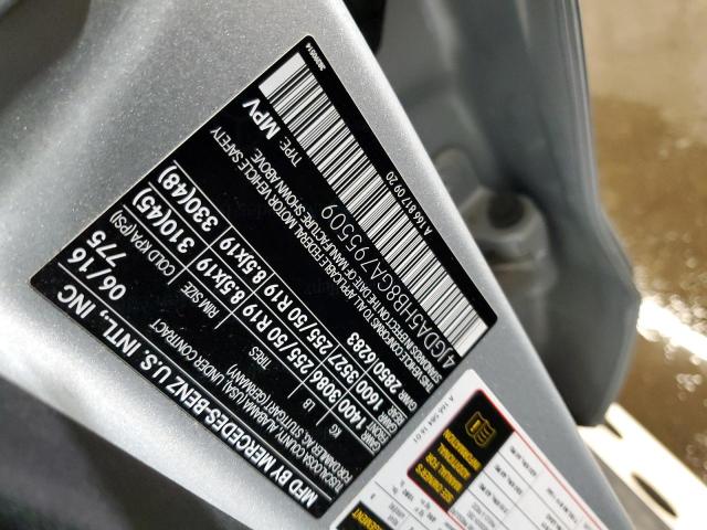 4JGDA5HB8GA795509 - 2016 MERCEDES-BENZ GLE 350 4MATIC SILVER photo 13