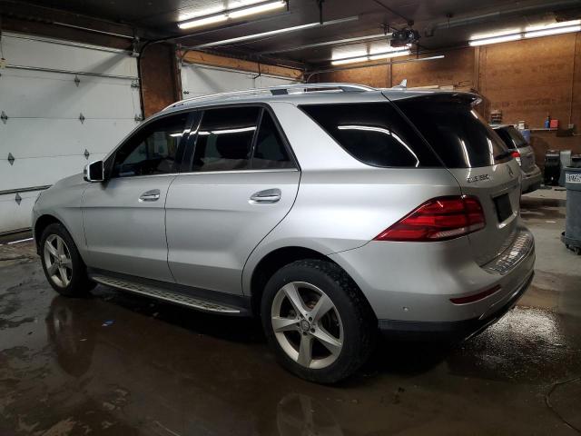 4JGDA5HB8GA795509 - 2016 MERCEDES-BENZ GLE 350 4MATIC SILVER photo 2