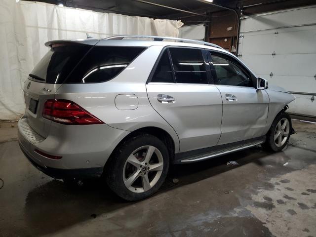 4JGDA5HB8GA795509 - 2016 MERCEDES-BENZ GLE 350 4MATIC SILVER photo 3