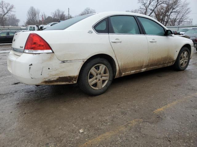 2G1WB58K389177594 - 2008 CHEVROLET IMPALA LS WHITE photo 3