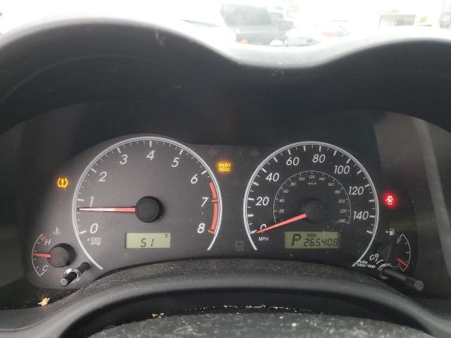 2T1BU4EE8CC902270 - 2012 TOYOTA COROLLA BASE فضي صورة 9