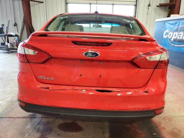 1FAHP3F29CL220741 - 2012 FORD FOCUS SE RED photo 6