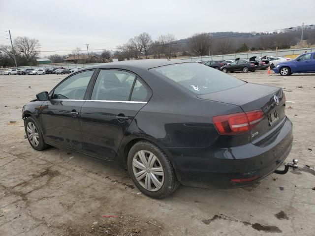 3VW2B7AJ7HM258699 - 2017 VOLKSWAGEN JETTA S BLACK photo 2