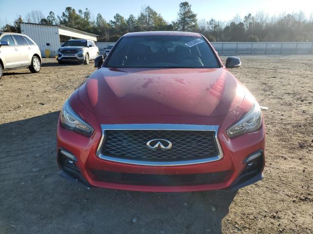 JN1FV7AR9LM660281 - 2020 INFINITI Q50 RED SPORT 400 RED photo 5