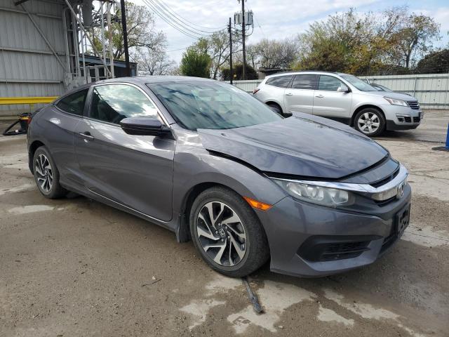 2HGFC4B02JH309263 - 2018 HONDA CIVIC LX GRAY photo 4