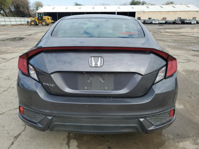 2HGFC4B02JH309263 - 2018 HONDA CIVIC LX GRAY photo 6