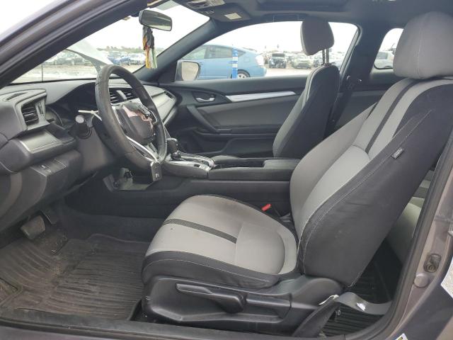 2HGFC4B02JH309263 - 2018 HONDA CIVIC LX GRAY photo 7