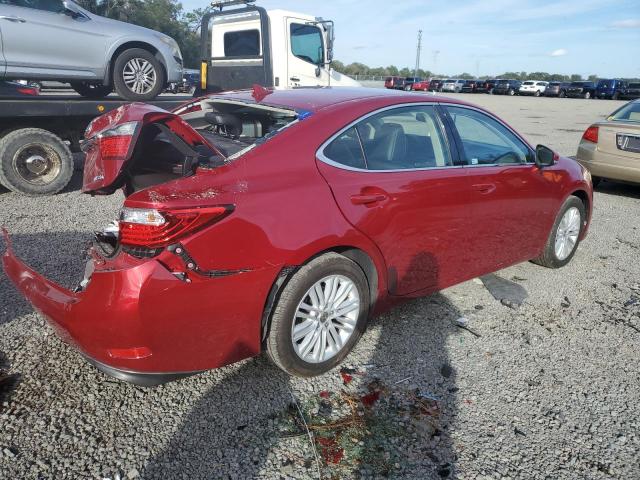 JTHBK1GG3E2105881 - 2014 LEXUS ES 350 RED photo 3