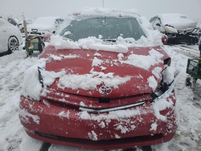 JTDKB20U677650289 - 2007 TOYOTA PRIUS RED photo 5