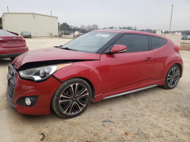 KMHTC6AE7GU284310 - 2016 HYUNDAI VELOSTER TURBO RED photo 1