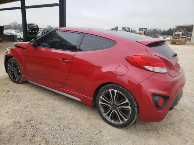 KMHTC6AE7GU284310 - 2016 HYUNDAI VELOSTER TURBO RED photo 2