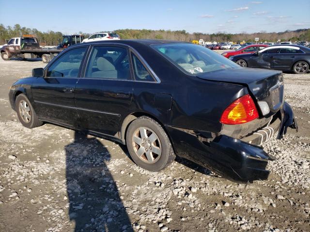 4T1BF28B62U201627 - 2002 TOYOTA AVALON XL BLACK photo 2