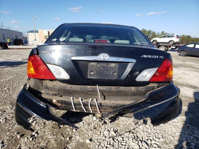 4T1BF28B62U201627 - 2002 TOYOTA AVALON XL BLACK photo 6