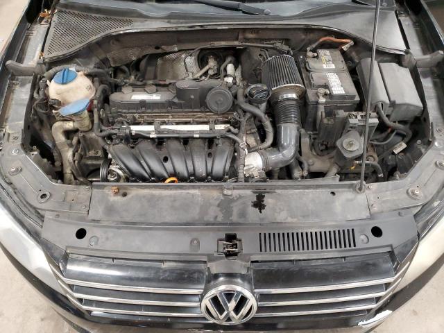 1VWBH7A33CC049194 - 2012 VOLKSWAGEN PASSAT SE შავი ფოტო 11