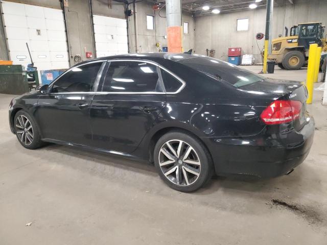 1VWBH7A33CC049194 - 2012 VOLKSWAGEN PASSAT SE შავი ფოტო 2