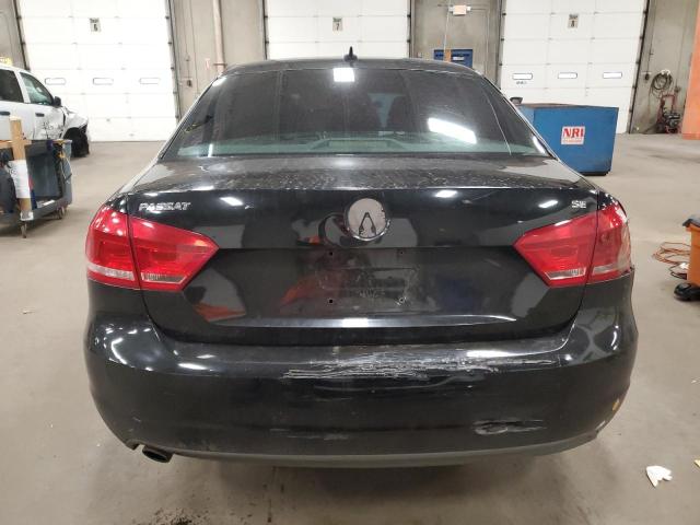 1VWBH7A33CC049194 - 2012 VOLKSWAGEN PASSAT SE შავი ფოტო 6