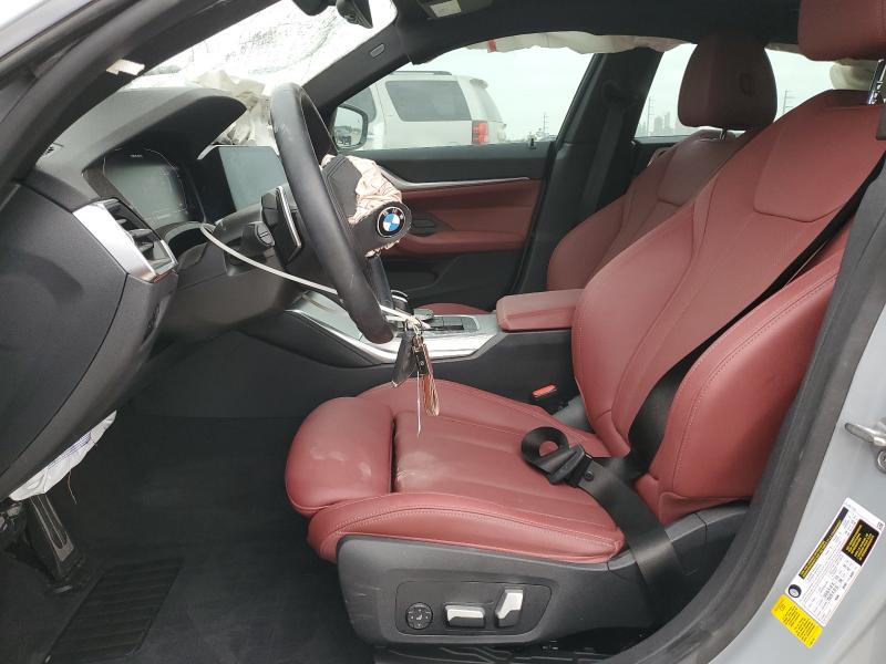 WBA63AW0XPFN67898 - 2023 BMW M440I GRAN COUPE SILVER photo 7