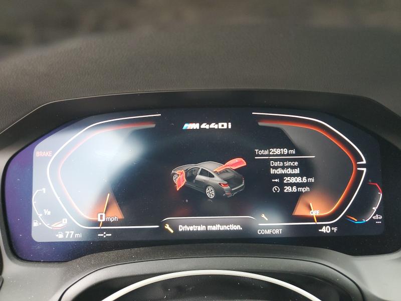 WBA63AW0XPFN67898 - 2023 BMW M440I GRAN COUPE SILVER photo 9