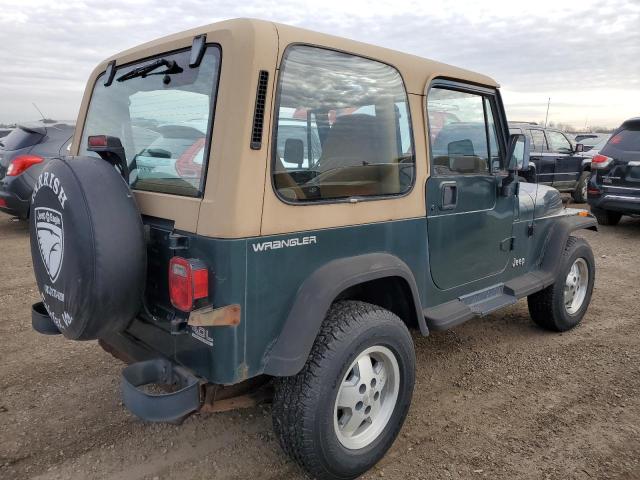 1J4FY29S9RP462641 - 1994 JEEP WRANGLER / SE GREEN photo 3