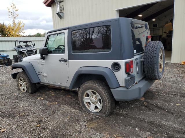 1J4AA2D12AL112258 - 2010 JEEP WRANGLER SPORT Күміс фото 2