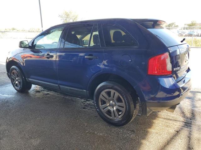 2FMDK3GC4BBA56002 - 2011 FORD EDGE SE BLUE photo 2