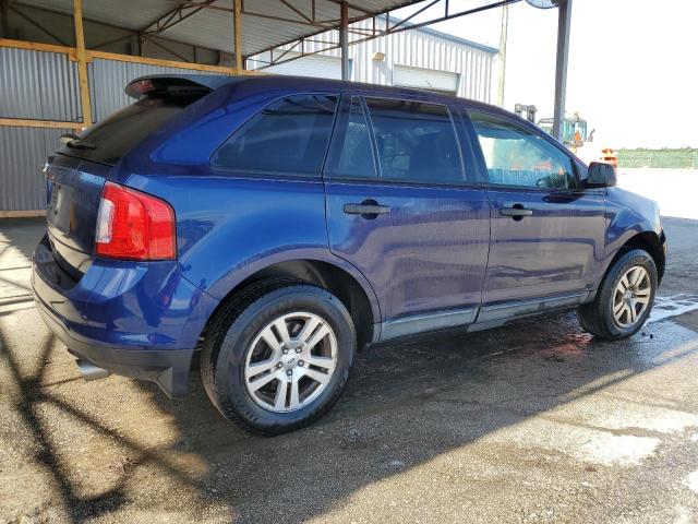 2FMDK3GC4BBA56002 - 2011 FORD EDGE SE BLUE photo 3