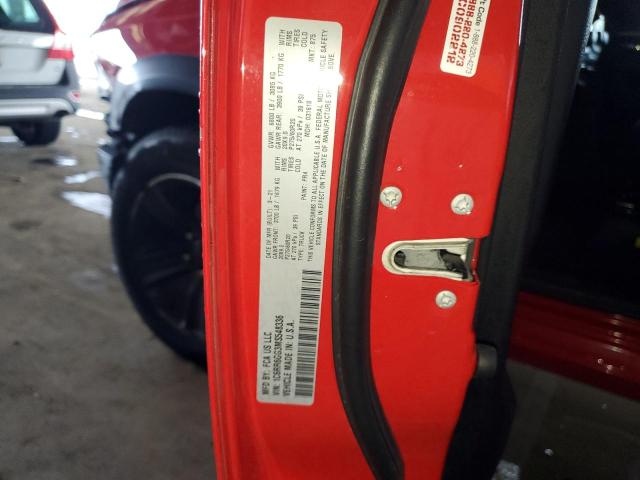 1C6RR6GG3MS548336 - 2021 RAM 1500 CLASS SLT 红色 照片 12