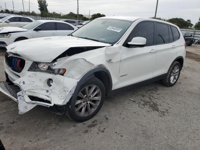 5UXWX9C52E0D33391 - 2014 BMW X3 XDRIVE28I WHITE photo 1