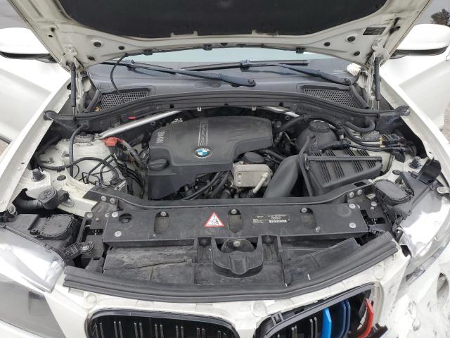 5UXWX9C52E0D33391 - 2014 BMW X3 XDRIVE28I WHITE photo 11