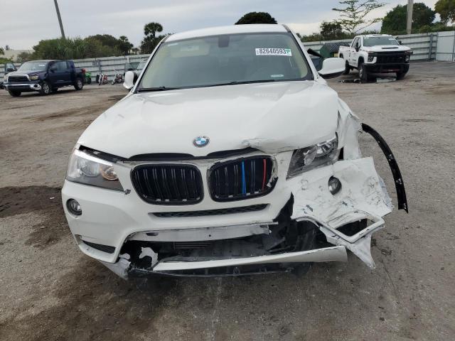 5UXWX9C52E0D33391 - 2014 BMW X3 XDRIVE28I WHITE photo 5