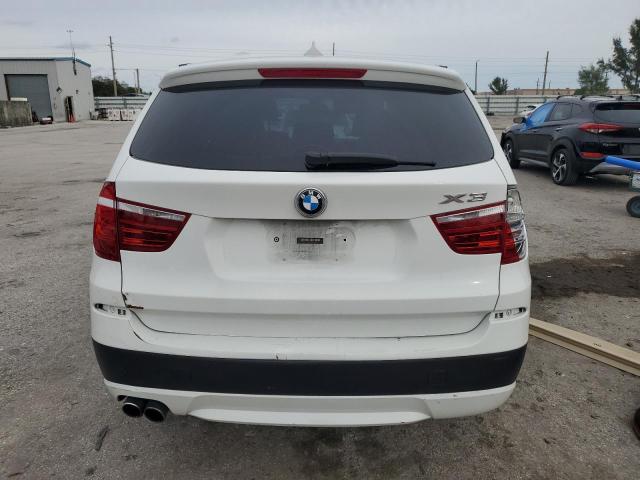 5UXWX9C52E0D33391 - 2014 BMW X3 XDRIVE28I WHITE photo 6