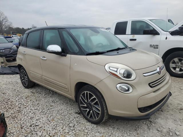 ZFBCFACH8EZ029027 - 2014 FIAT 500L LOUNGE TAN photo 4