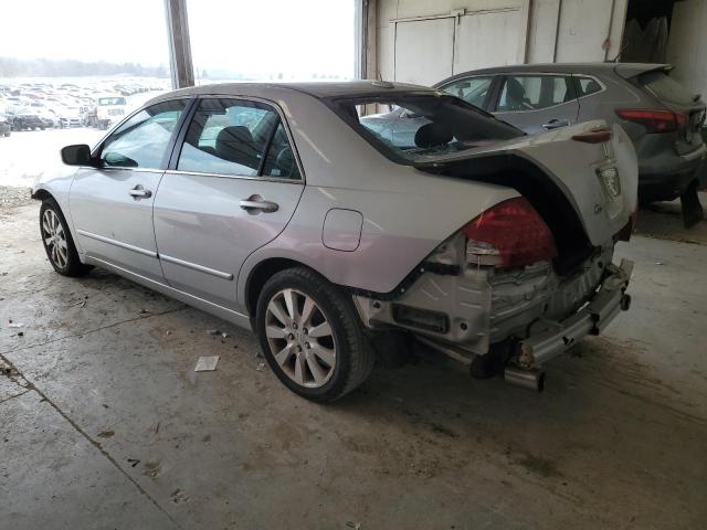 1HGCM66586A013820 - 2006 HONDA ACCORD EX SILVER photo 2