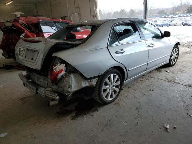 1HGCM66586A013820 - 2006 HONDA ACCORD EX SILVER photo 3