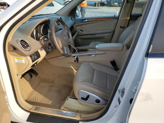 4JGBB86E49A473603 - 2009 MERCEDES-BENZ ML 350 WHITE photo 7