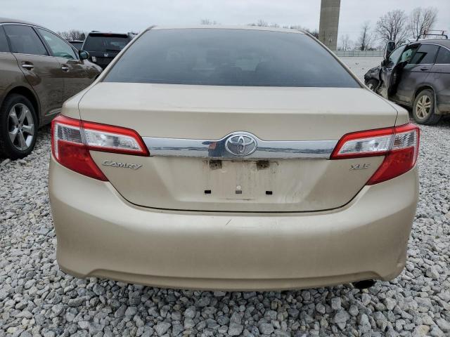 4T4BF1FK5CR233067 - 2012 TOYOTA CAMRY BASE CREAM photo 6