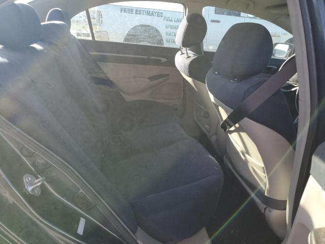 JHMFA36227S007241 - 2007 HONDA CIVIC HYBRID BLUE photo 10