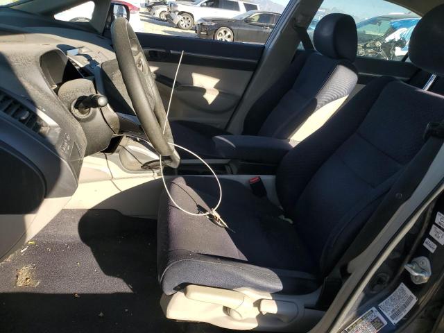 JHMFA36227S007241 - 2007 HONDA CIVIC HYBRID BLUE photo 7