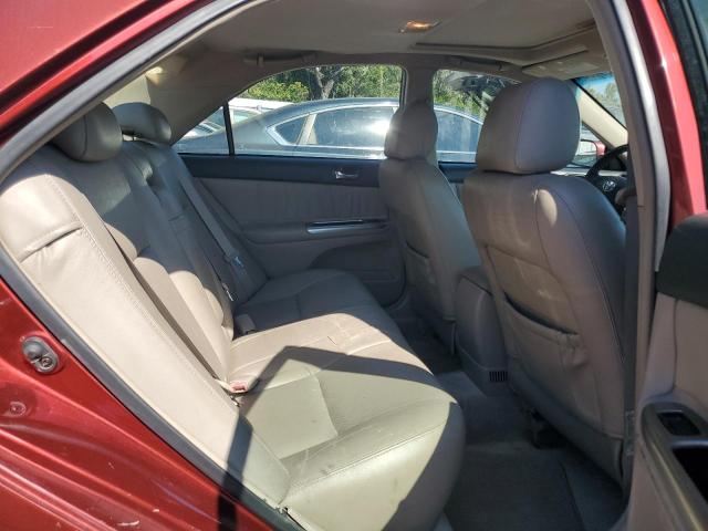 4T1BA32K25U506950 - 2005 TOYOTA CAMRY SE Կարմիր լուսանկար 10