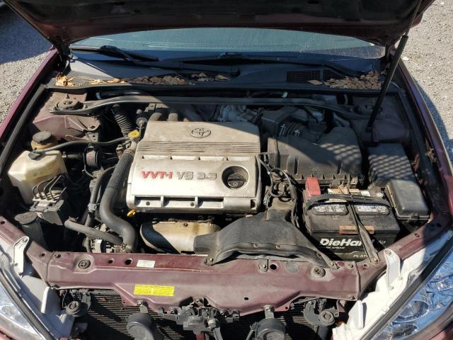 4T1BA32K25U506950 - 2005 TOYOTA CAMRY SE Կարմիր լուսանկար 11