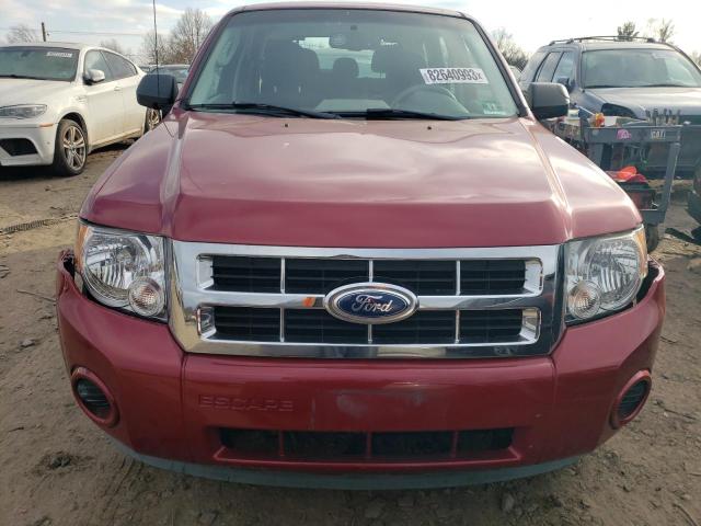 1FMCU9C72BKC54066 - 2011 FORD ESCAPE XLS RED photo 5